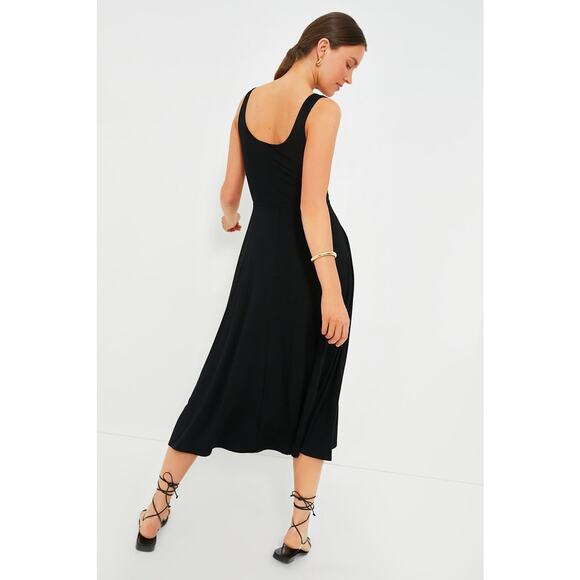 POMANDER PLACE Black Leon Dress Size XS NWT Retail $128 Tuckernuck - Picture 2 of 8